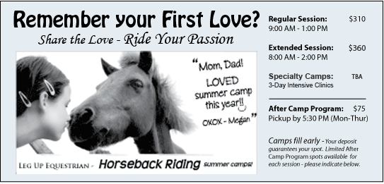 2009 Horseback Riding Summer Camps